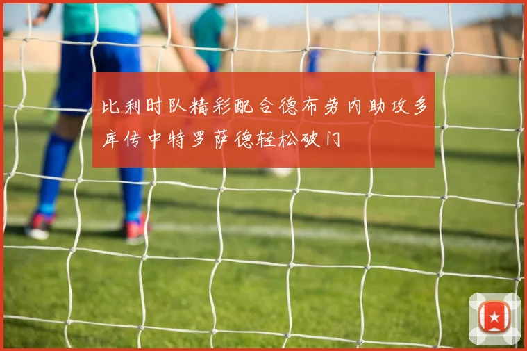 比利时队精彩配合德布劳内助攻多库传中特罗萨德轻松破门